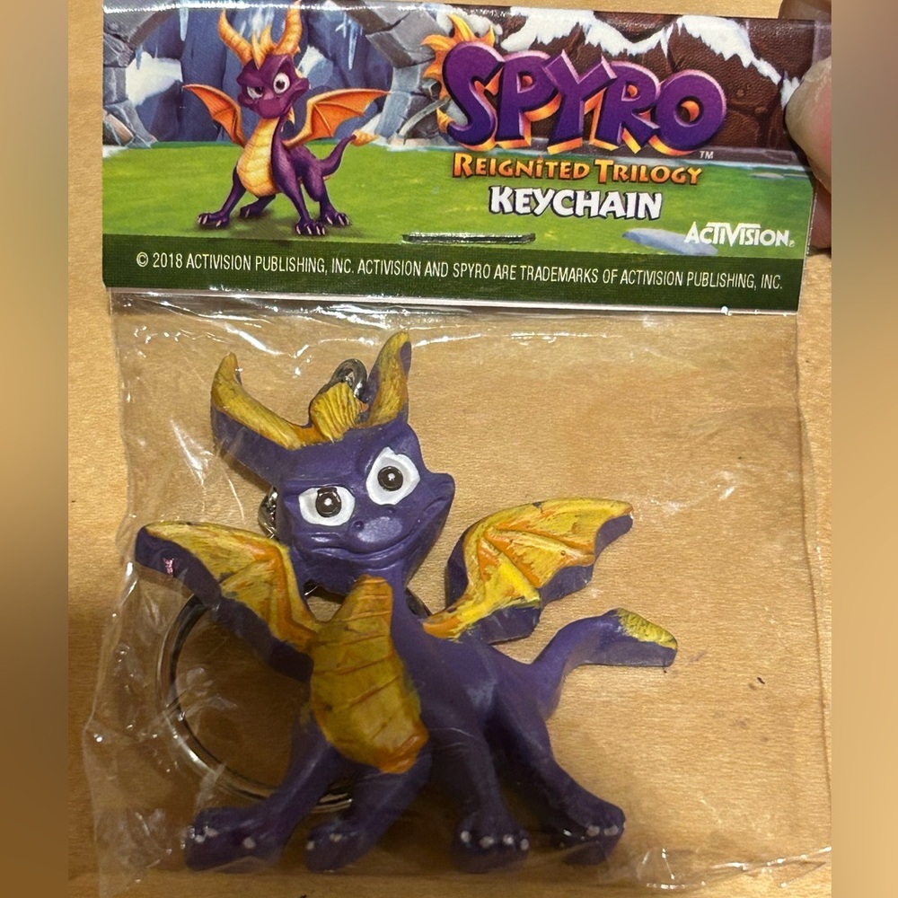 Spyro Reignited Trilogy Keychain